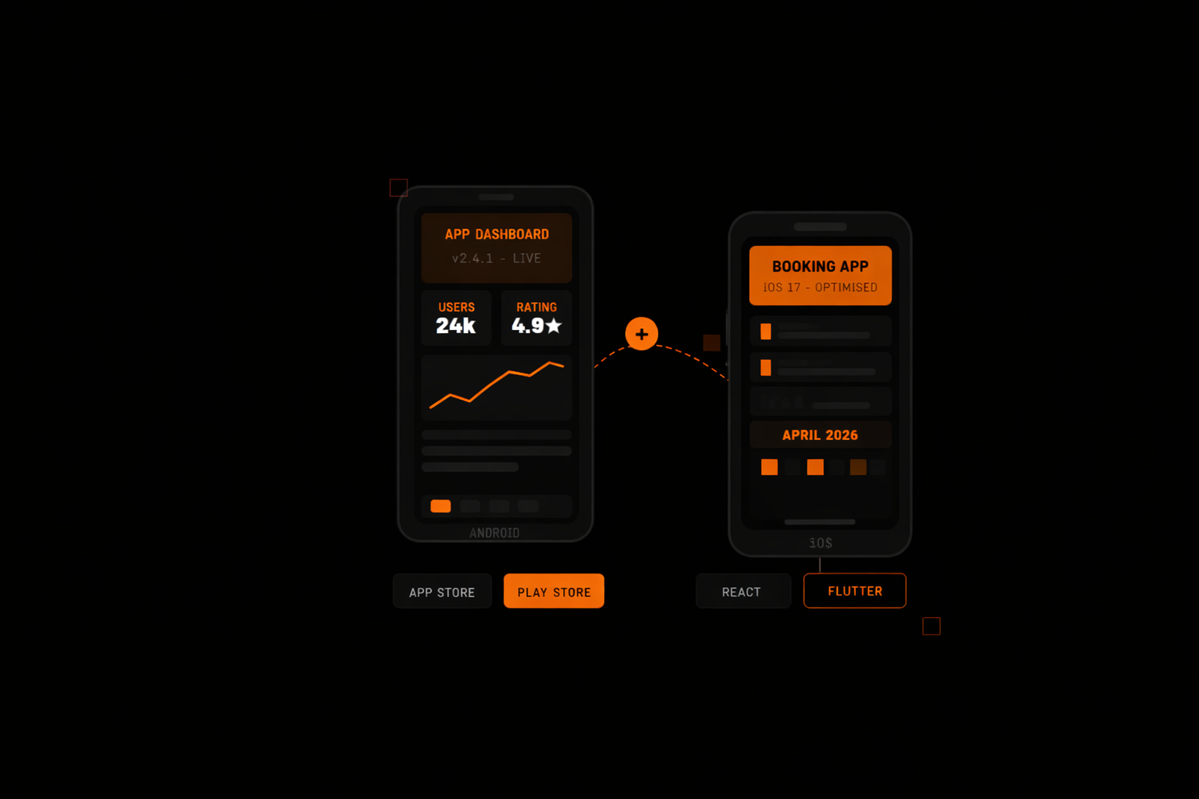 Custom Mobile App Development Visual